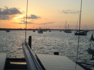 Watching endless sunsets