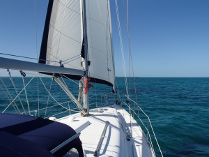 Taking leisurely sails to other Abaco islands