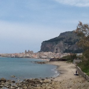          The town of Cefalu