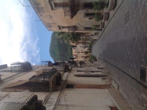 A typical street in Lipari